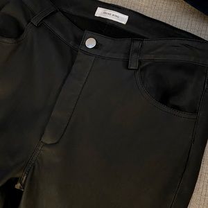 ANINE BING Blaise Leather Pants | size medium